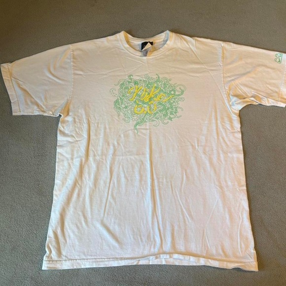 Vintage Nike 6.0 White and green tee - Picture 1 of 5